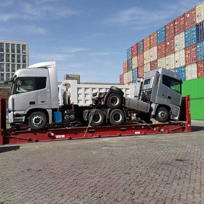 RORO/OOG φορτίο από Κινέζο πράκτορα εμπορευματικών μεταφορών για φορτηγό απορριμμάτων και μηχανή ανάμειξης σκυροδέματος και τρακτέρ